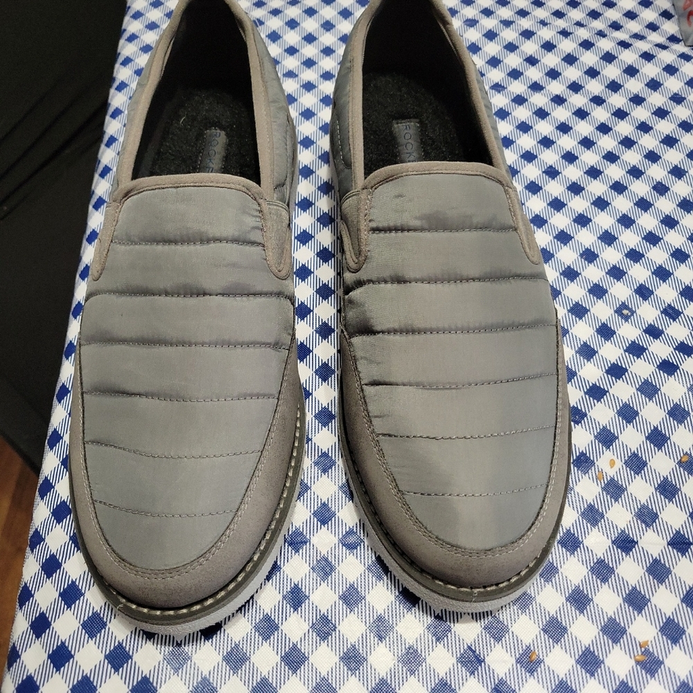 Rockport Axelrod Quilted Men's Olive Sneakers Size 8 or 10